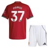 Manchester United Mainoo 37 Hjemme 2025-26 - Barn Draktsett